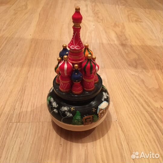 Храм миниатюра из дерева