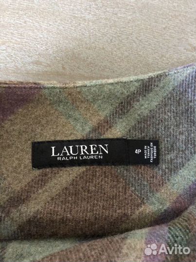 Ralph Lauren новая шерстяная юбка оригинал