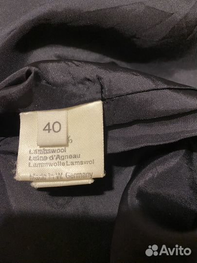 Винтажный пиджак шерсть