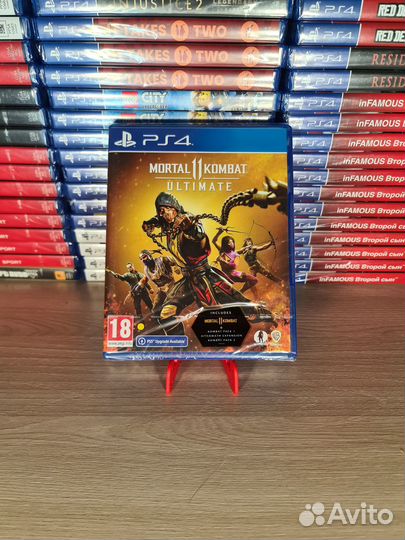 Mortal kombat 11 ultimate ps4 новый