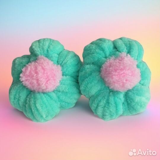 Вязаные резинки для волос