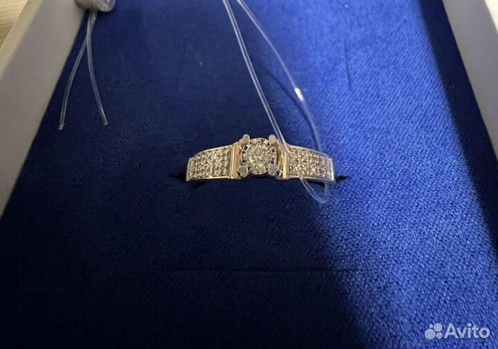 Кольцо с бриллиантами