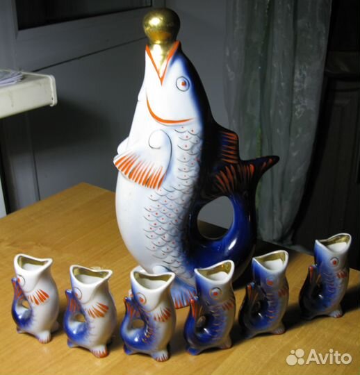 Фарфоровый набор для напитков 