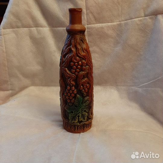 Бутылка керамическая