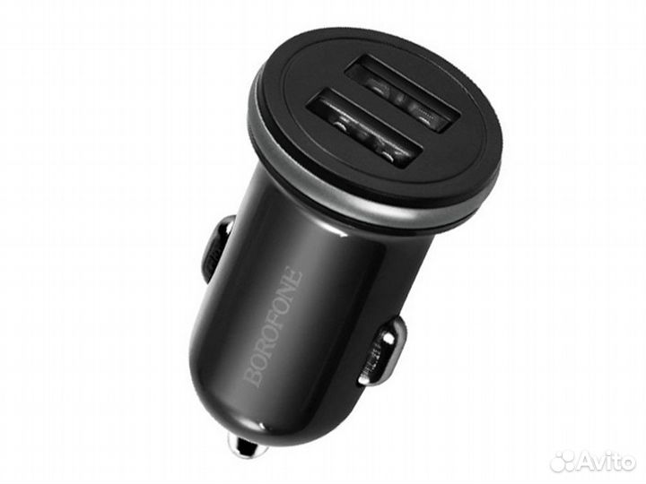 Авто зарядное Borofone, BZ5, 2100mA