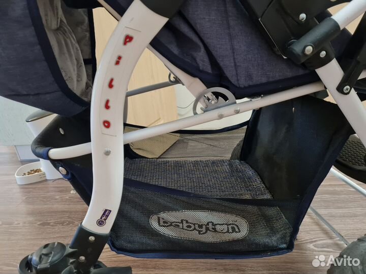 Коляска вездеход с перекидной ручкой