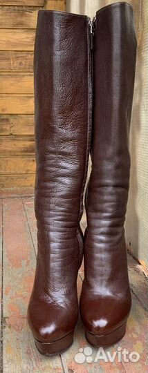 Сапоги Nando Muzi 38 размер коричневый