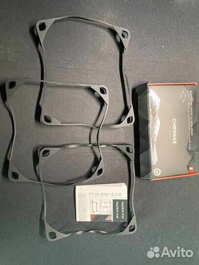 Антивибрационные Noctua NA-savg2 chromax.black