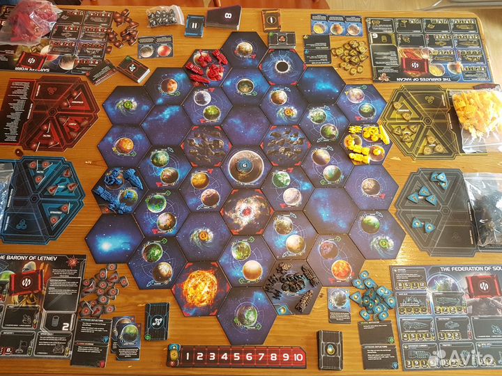 Галактическая битва, в одной настольной игре