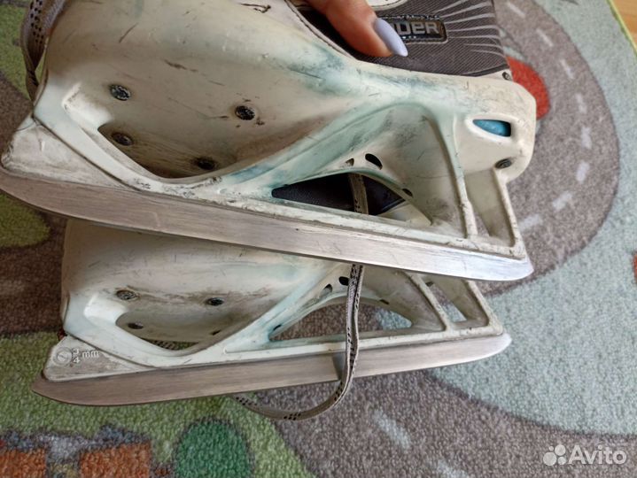 Коньки вратарские детские