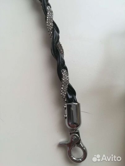 Ручка для сумочки со стразами