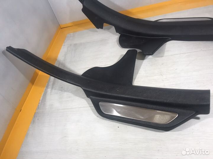 Обшивка порогов салон Задние Hyundai sonata YF