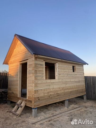 Строительство бань из бруса