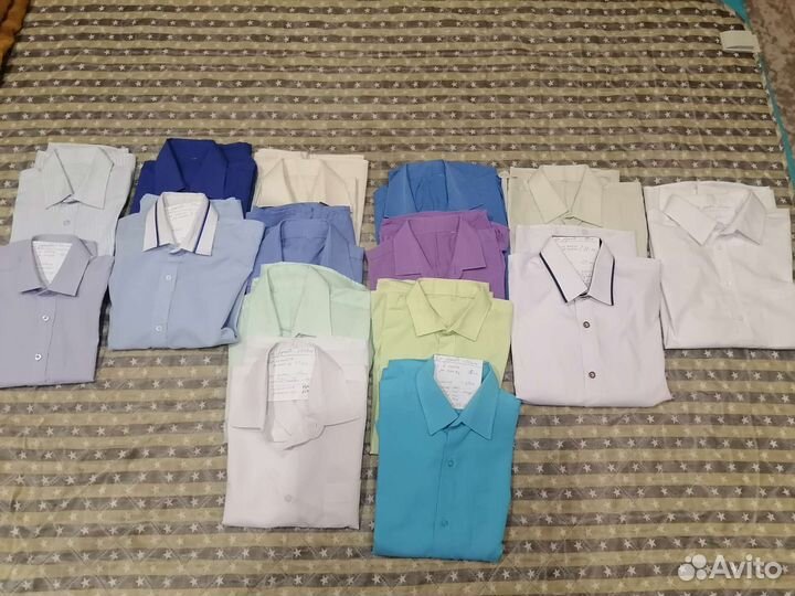 Рубашки детские разные размеры и цвета