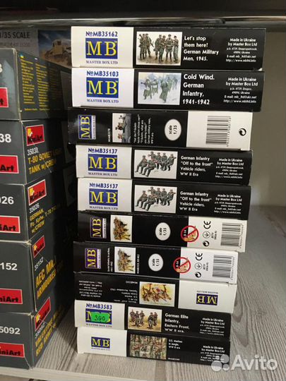 Master box модели