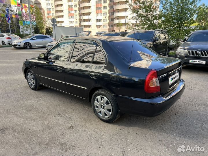 Hyundai Accent 1.5 AT, 2007, 247 000 км