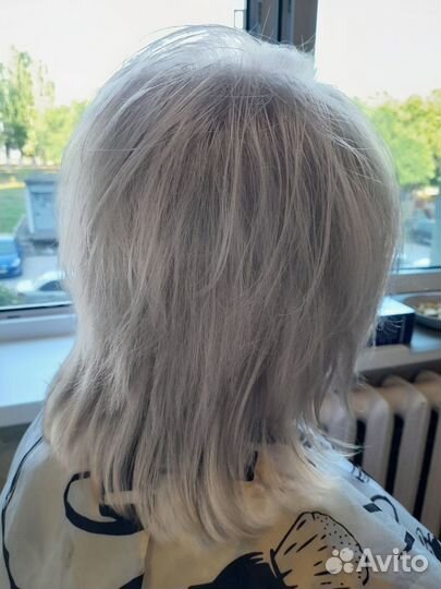 Окрашивание волос модель