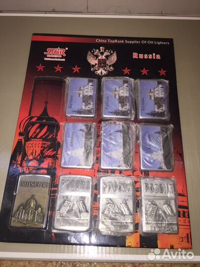 Коллекция зажигалок zippo