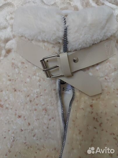Меховая косуха на девочку 3года