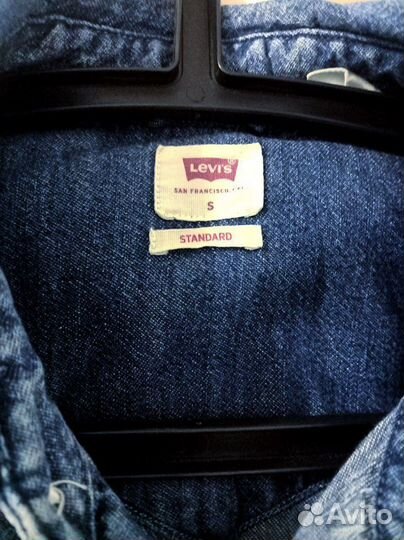 Джинсовая рубашка levis оригинал