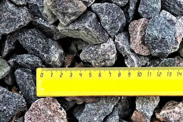 Щебень средний