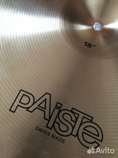 Крэш тарелка Paiste Formula 602 18 Thin Crash