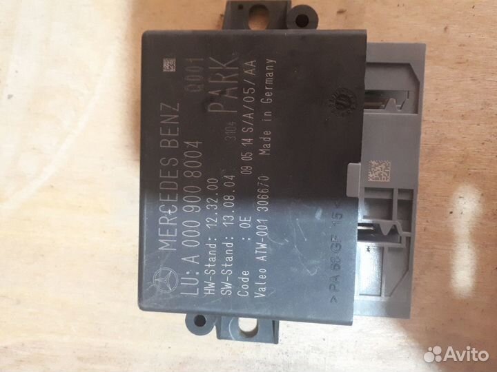 Блок парктроников А 000 900 94 05 мереседес 212