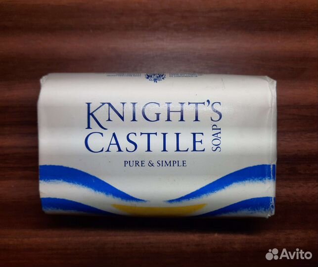 Винтаж импортное мыло Knight's Castile Англия