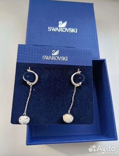 Swarovski серьги