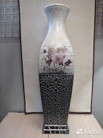 Вазы напольные керамические