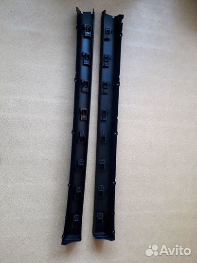 Накладки на пороги на Ниву Шевроле Бертоне Bertone