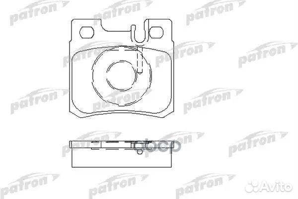 Колодки тормозные дисковые задн mercedes-benz: