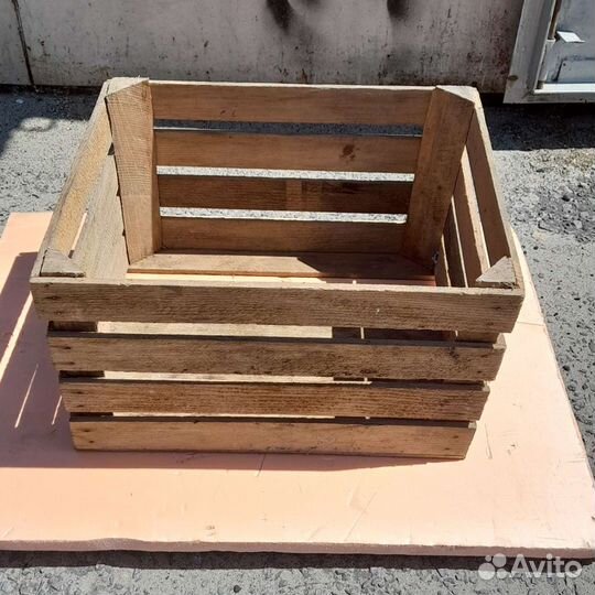 Деревянный ящик СССР