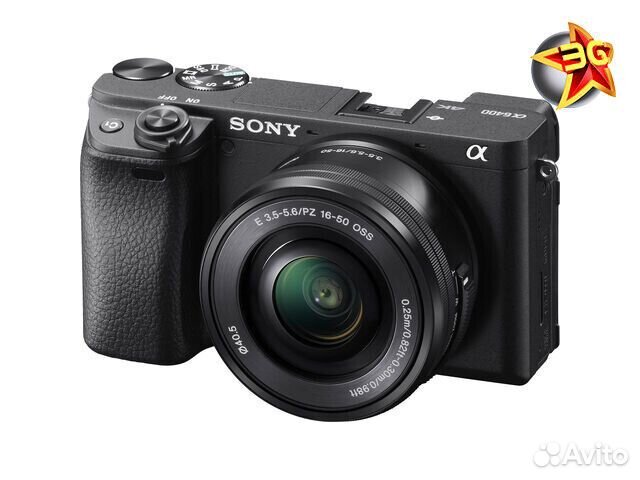 Фотоаппарат Sony Alpha ilce-6400 Kit 16-50mm