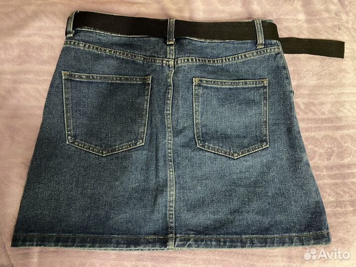Юбка джинсовая
