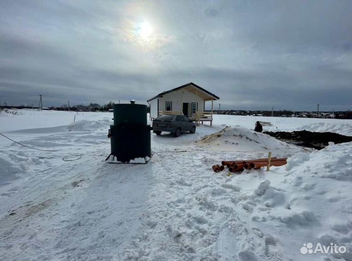 Установка канализации септик под ключ