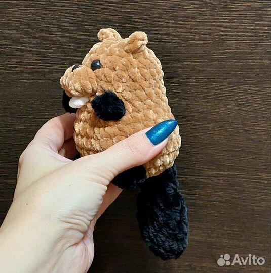 Бобрёнок игрушка