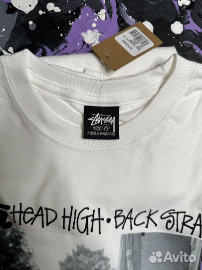 Stussy x Patta Respect Tee White M