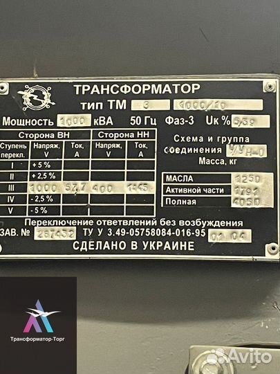 Трансформатор сухой арт89167