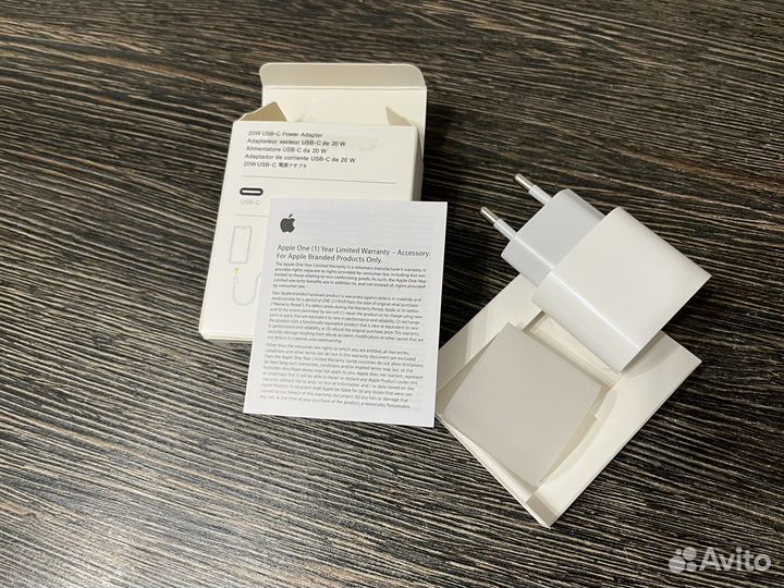 Зарядное устройство Apple 20w UCB-C