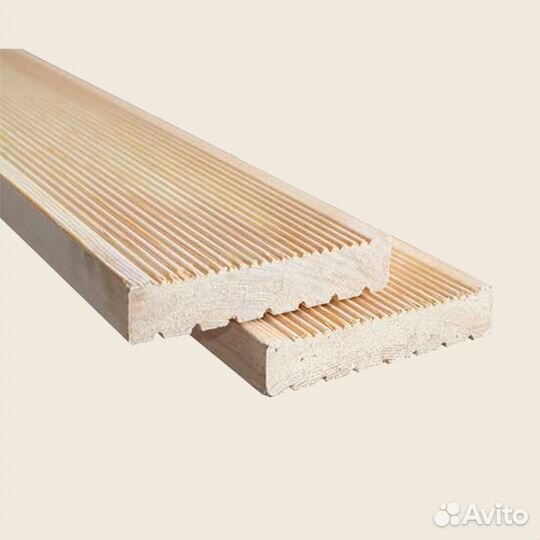 Террасная доска 35x90/120/140мм из лиственницы