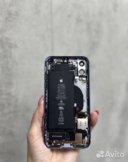 Корпус iPhone 11 фиолетовый Оригинал