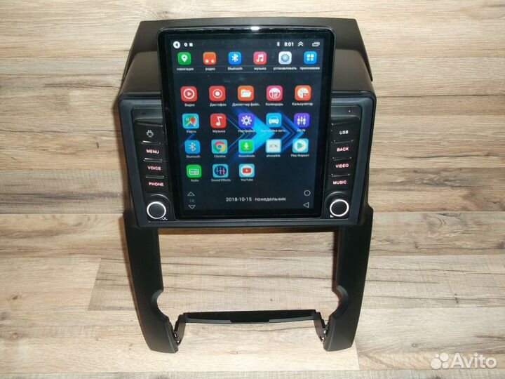 Магнитола Kia Sorento Android Tesla