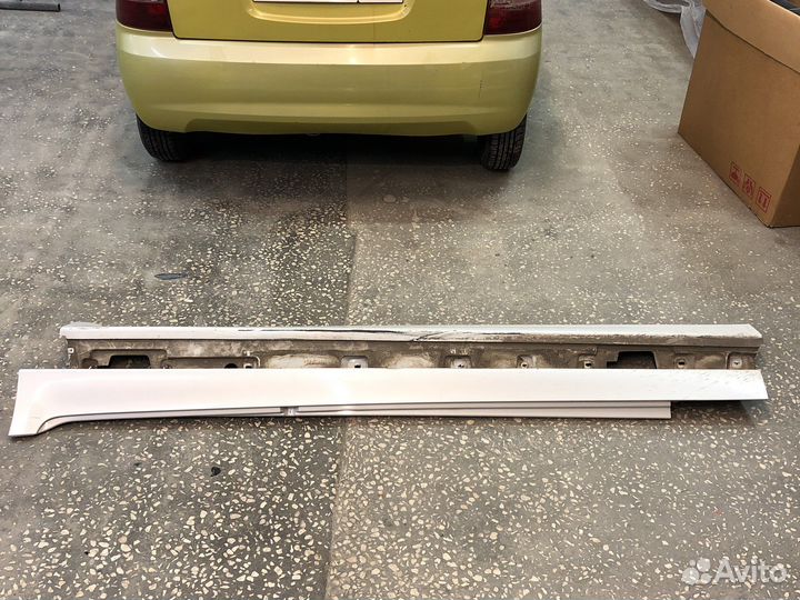 Накладки порогов бмв 5 f10 рестайлинг