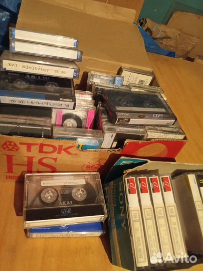 Аудиокассеты с записью