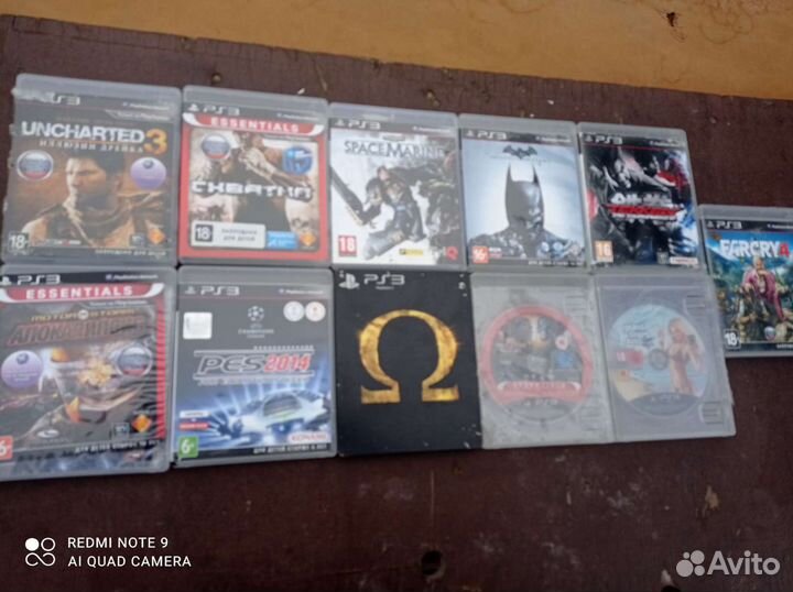 Игровые диски на ps3