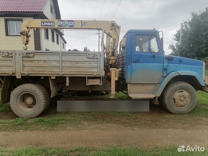 Аренда и услуги манипулятора, стрела 3 т, 9 м, борт 5 т, 5 м