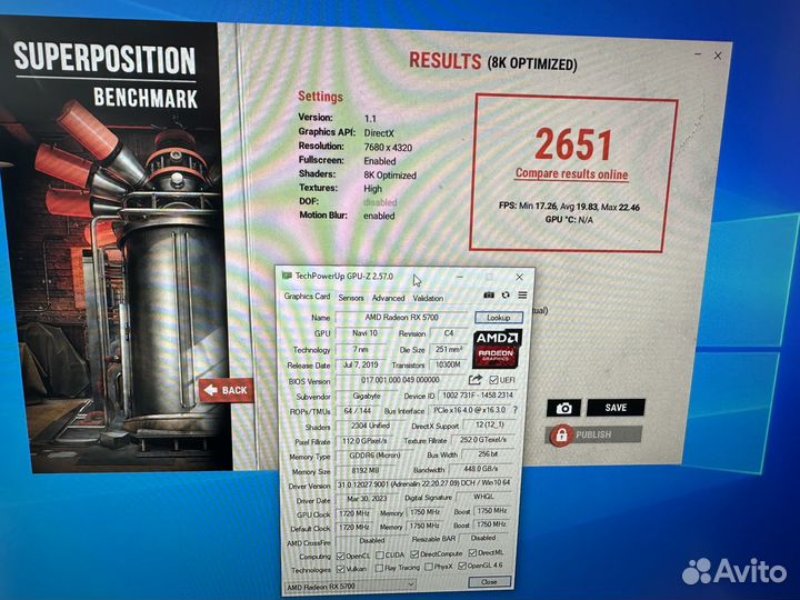 Gigabyte RX 5700 8гб Gaming OC