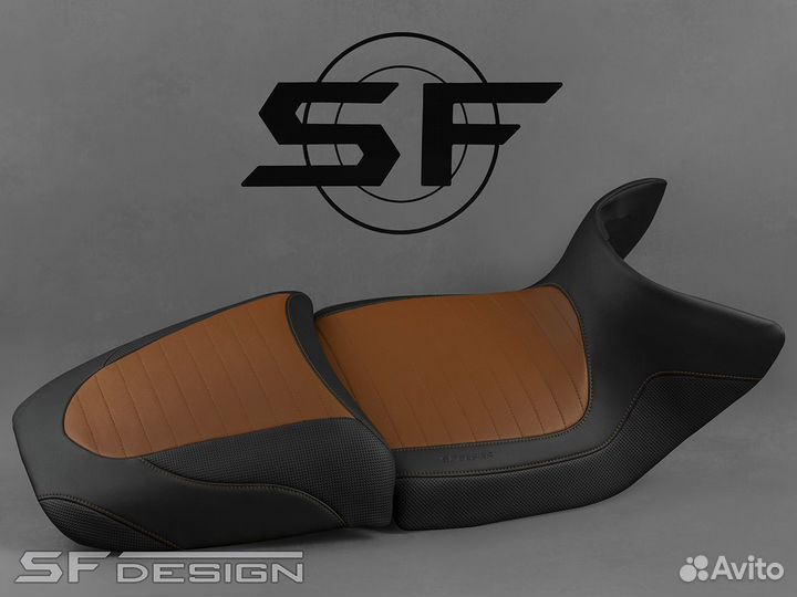 Сиденье BMW R850R-R1150R Nut Story Chocolate Color