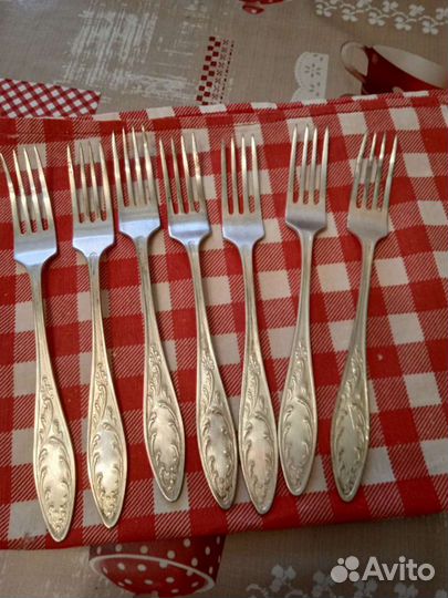 Вилки мельхиоровые СССР